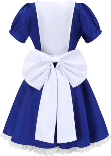 Vista 3 de Disfraz de Halloween Alice Madness Returns y delantal de sirvienta
