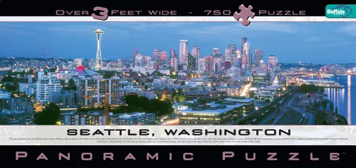 Vista 2 de Buffalo Games Seattle - Rompecabezas panorámico