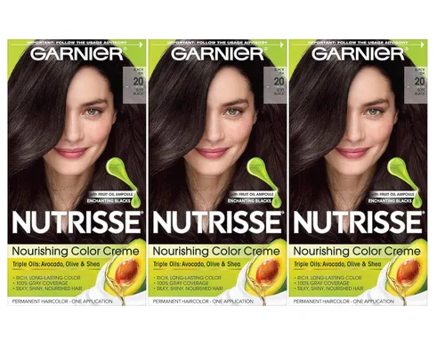 Vista 11 de Garnier Nutrisse Crema de color nutritiva, rubio natural claro [90] 1 ea (paquete de 2)