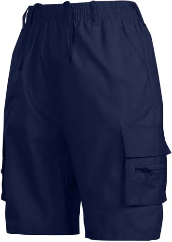 Vista 4 de Pantalones cortos de carga para hombre, 34, pantalones cortos deportivos con bolsillo, casuales, holgados, para correr, tácticos, para hombre