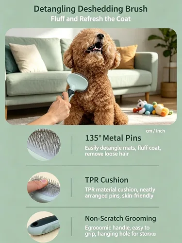 Vista 7 de Kit de aseo para mascotas 8 en 1 con bolsa de almacenamiento