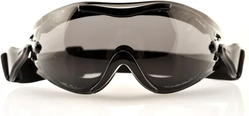 Vista 2 de Bobster ® Phoenix, Marco de brillo negro, lentes ahumados, ámbar y transparentes