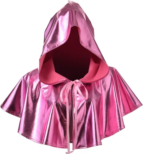 Vista 12 de BLESSUME Collar de cruz medieval con capucha pagana Wicca, accesorio para cosplay