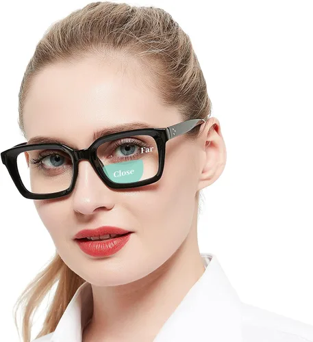Vista 8 de OCCI CHIARI Gafas de lectura para mujer TR90 lector para hombres 1.0 1.25 1.5 1.75 2.0 2.25 2.5 2.75 3.0 3.5 4.0 5.0 6.0 (azul, 100)