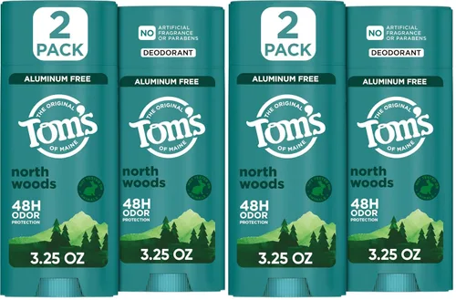 Vista 18 de Tom's of Maine Clean Coast Desodorante Natural Sin Aluminio Para Mujeres y Hombres Se Aplica Transparente Protección Contra Olor y Humedad
