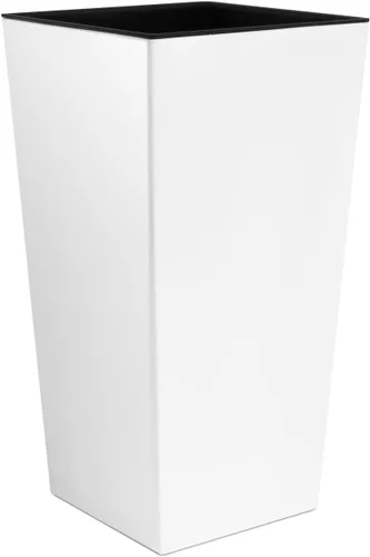 Vista 42 de Prosper Plast DURS125-S433 Urbi - Maceta cuadrada (5.0 x 5.0 x 7.9 in), color gris