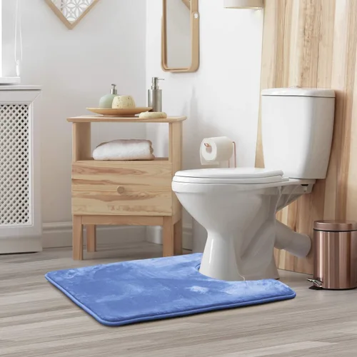 Vista 24 de Clara Clark Alfombra de Baño 24" x 17" - Alfombras de Baño, Tapete de Baño de Espuma Viscoelástica, Afelpado, Acogedor, Ultra Suave, Antideslizante