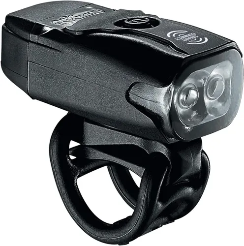 Vista 4 de LEZYNE KTV Pro - Juego de luces inteligentes para bicicleta, luces LED programables, 20 horas de funcionamiento, recargable por USB, 200 lúmenes