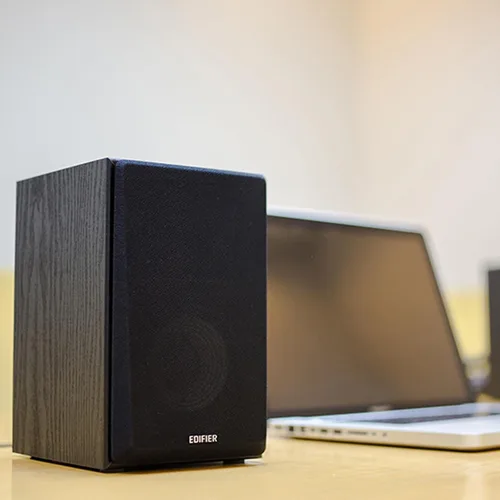 Vista 5 de Edifier R980T bocinas de estantería activos de 4" 2.0 bocinas para PC, Powered Studio Monitor (par)
