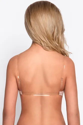 Vista 2 de Vivisence Eve 1012 Underwired Push-Up Bra Removable Silicone Straps Backless