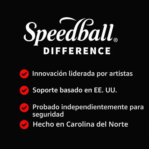 Vista 8 de Speedball Tinta de impresión de pantalla de tela, 8 onzas, color negro para impresión de camisetas y serigrafía