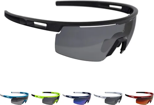 Vista 12 de BBB Cycling BSG-57 Avenger - Gafas deportivas con lentes intercambiables para ciclismo y protección solar