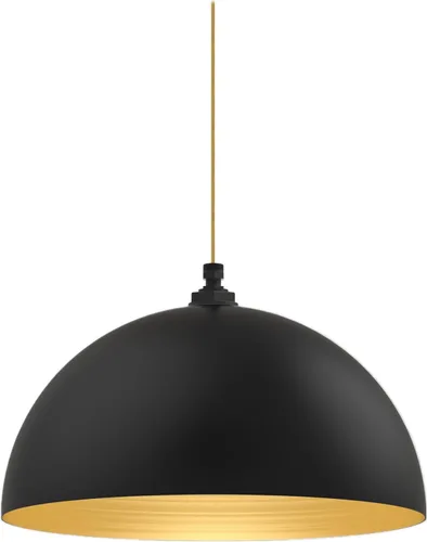 Vista 16 de Steel Lighting Co. Melrose - Lámpara colgante Montada en el techo Cúpula redonda de 18 pulgadas Estilo moderno contemporáneo de granja