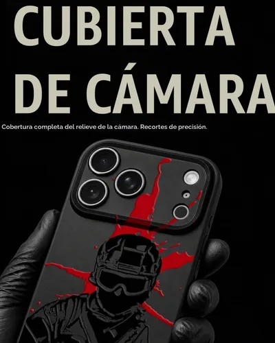 Vista 4 de SIMPLYMDRN Funda delgada para iPhone 12 Pro Max, diseño de guerrero, funda genial para hombres, funda de soldado de combate, delgada y flexible