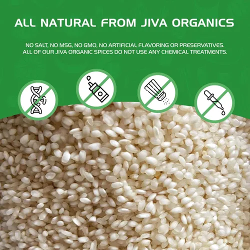 Vista 8 de Jiva Organic Idli Rice - Bolsa de 10 libras, sin OMG, orgánico USDA, vegano, perfecto para Idli y Dosa, arroz parboiled de grano corto