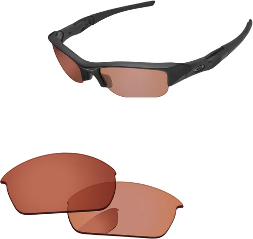 Vista 44 de Lentes de repuesto para gafas de sol Oakley Flak Jacket OO9008 2.480 in 24K dorado