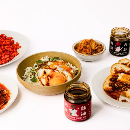 Vista 2 de Mama Liang's Aceites de chile extra y súper picantes (paquete de 2) (Chili Duo (uno de cada uno))