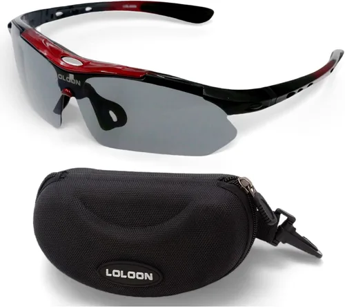 Vista 9 de Cycling Sunglasses for Men Women Youth, Wrap Around Sports Sunglasses for Running Climbing Bike Baseball Softball Golf