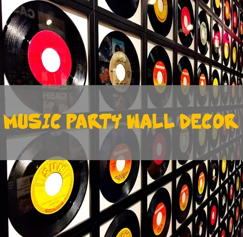 Vista 5 de MINI ZOZI Discos de vinilo en blanco de 12 pulgadas falsos, 10 piezas en 1 paquete para decoración de habitación o decoración del hogar en la pared
