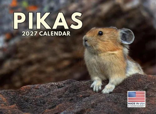 Vista 22 de Calendario mensual de pared 2025 con panda rojo, 12 meses Pandas rojos