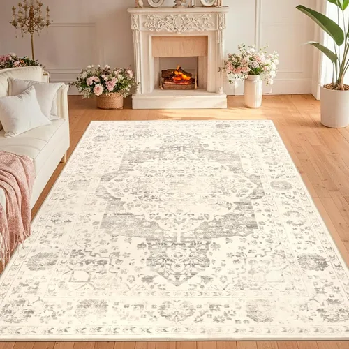 Vista 21 de nesrt Alfombra bohemia lavable de 2 x 10 pies, suave, antideslizante, extra larga, alfombra de cocina, color negro, vintage, geométrico, camino