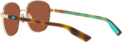 Vista 5 de Costa Del Mar Gafas de sol cuadradas Egret para mujer, Multi