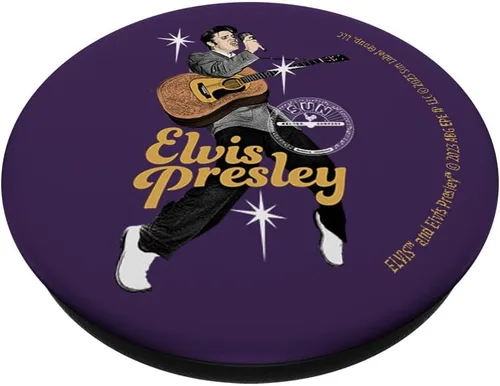 Vista 2 de Sun Records X Elvis Presley PopGrip estándar Dancing With Stars PopSockets