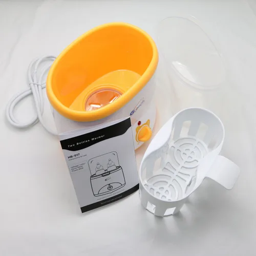 Vista 6 de Glorich Calentador doble de biberones (leche caliente y agua una vez), sin BPA