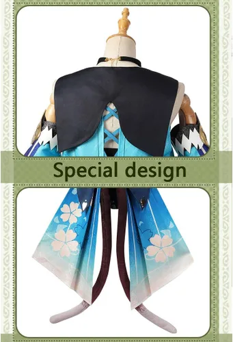 Vista 6 de Kirara - Disfraz de cosplay, traje de rol, vestido de Kirara, traje completo, ropa de anime con peluca