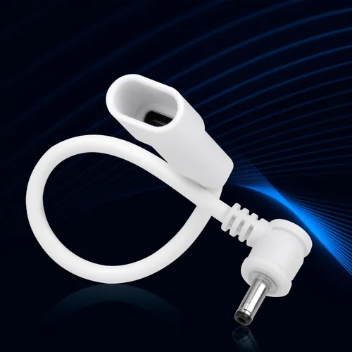 Vista 5 de Prestantious Adaptador de cable de alimentación, adaptador de enchufe USB-C a CC de 0.138 in compatible con batería de cámara Stick Up y batería