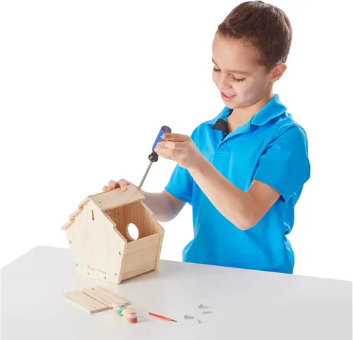 Vista 8 de Kit para construir tu propia pajarera, de Melissa & Doug