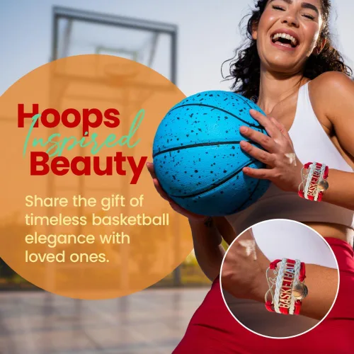 Vista 12 de Infinity Collection - Pulsera de baloncesto de regalo para equipos y jugadores