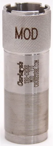 Vista 2 de Carlsons Tubos de estrangulador calibre 12 para Tru-Choke Acero inoxidable Tubo de estrangulamiento de arcillas deportivas Fabricado
