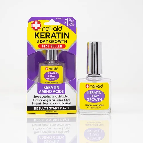 Vista 2 de Nail-Aid Keratin 3 Day Growth Nail Strengthener
