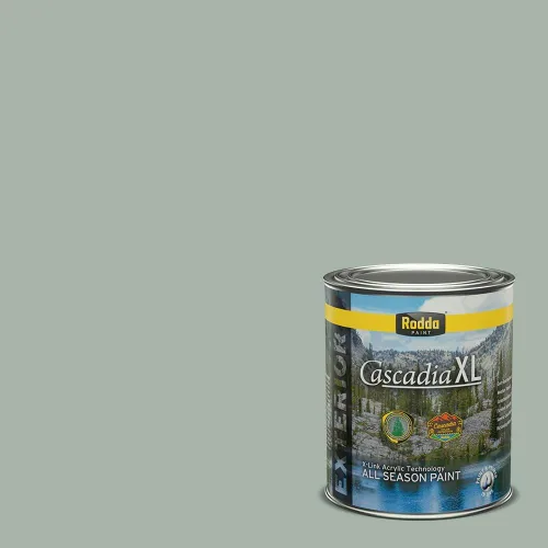 Vista 92 de Rodda Paint CASCADIA XL Pintura e imprimación satinada exterior en uno, cuarto de galón, pimienta de Jamaica