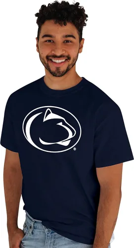 Vista 72 de Blue 84 Camiseta NCAA para hombre, icono de color del