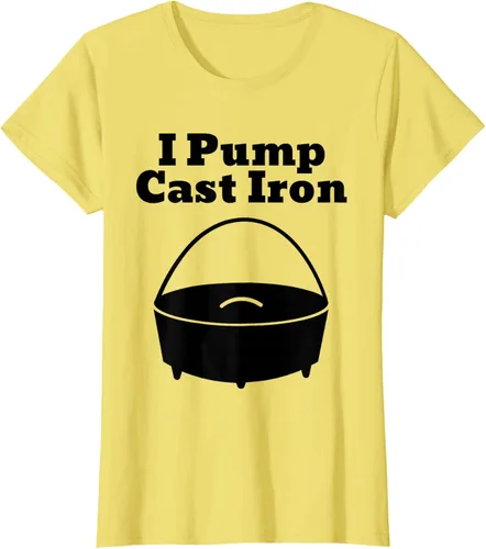Vista 64 de I Pump - Camiseta de hierro fundido para cocinar al horno holandés