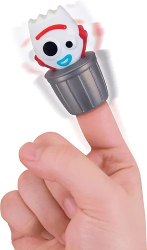 Vista 2 de Disney Pixar Toy Story - Marionetas de 4 dedos - Paquete de 3 - Jessie, Forky, Duke Caboom