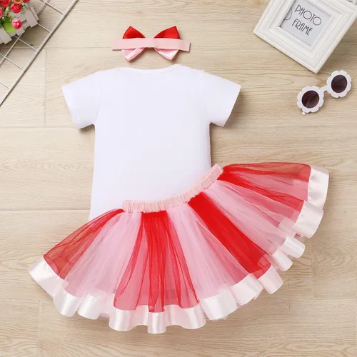 Vista 79 de ODASDO Conjunto de 3 piezas con temática de animla para bebé niña