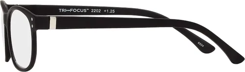 Vista 8 de Optitek Tri Focus 2202 - Gafas de lectura negras para mujer
