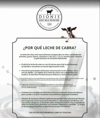 Vista 4 de Dionis Crema de manos de leche de cabra "Crisp Pear" (1 onza)