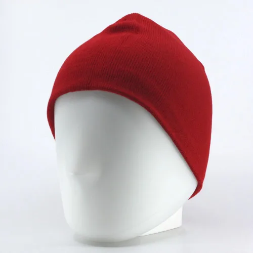 Vista 2 de The Vintage Year Gorro de punto con diseño de radar y calavera