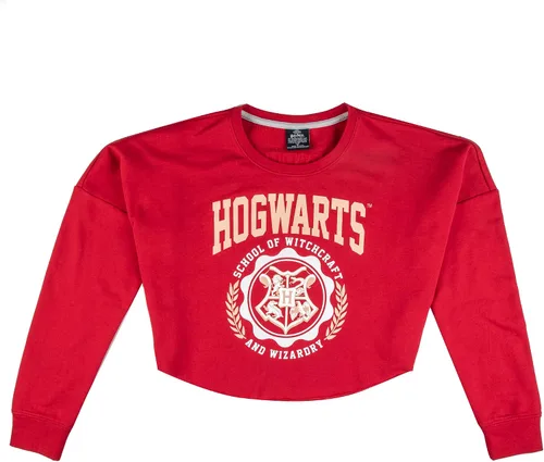Vista 4 de Harry Potter Hogwarts Juniors - Sudadera corta roja