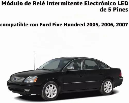 Vista 4 de Relé intermitente LED EP27 de 5 pines compatible con Ford Mustang V6, GT, Bullitt, Mach1 1994-2004 Ford Five Hundred 2005-2007 Señal de giro