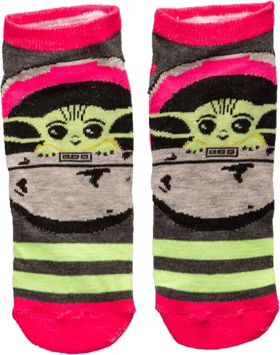Vista 4 de Star Wars The Mandalorian Baby Yoda - Calcetines tobilleros unisex de corte bajo