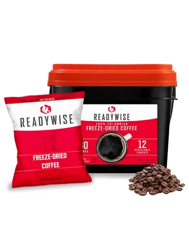 Vista 15 de ReadyWise Prepper Pack Cubo – 52 porciones de suministro de alimentos de emergencia, kit de supervivencia, comidas con proteínas, alimentos