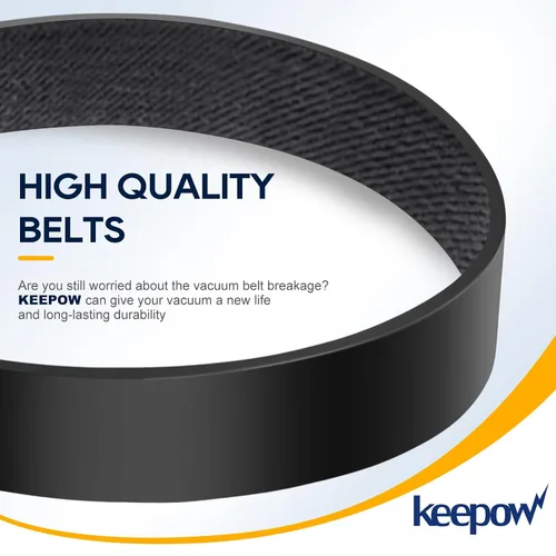 Vista 6 de KEEPOW Correa de vacío para limpiador de alfombras Hoover Dual Power Max FH51000, FH51001, FH51002, FH51010, FH51000RM, FH51000NC, FH51001, FH54000