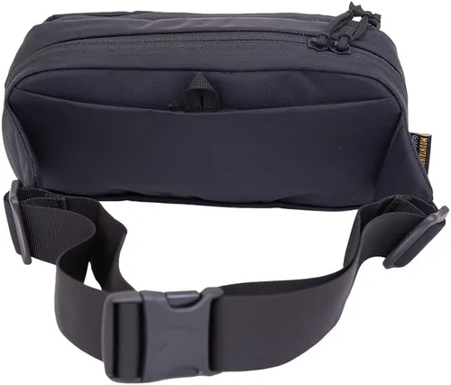 Vista 2 de Mountainsmith Vibe Lumbar Pack - 1.5L Crossbody Fanny Pack for Hiking, Commuting, & Travel - Black Forge