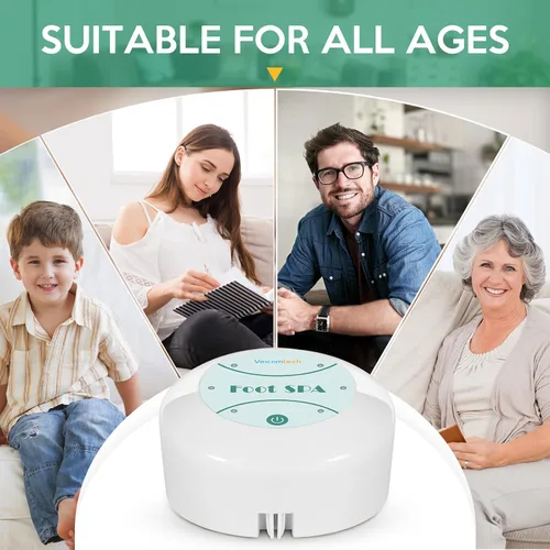 Vista 8 de veicomtech Máquina de desintoxicación iónica para baño de pies, limpieza iónica para uso doméstico, salón, club de spa de belleza