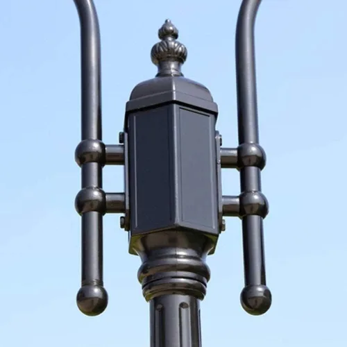 Vista 3 de Europea Retro Impermeable Antiguo Al Aire Libre Estigma Columna Luces Tradición Mesita Balcón Pasillo Villa Garaje E27 Decoración Iluminación